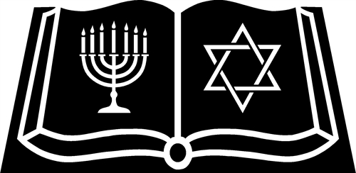 bible with Menorah & Star of David45